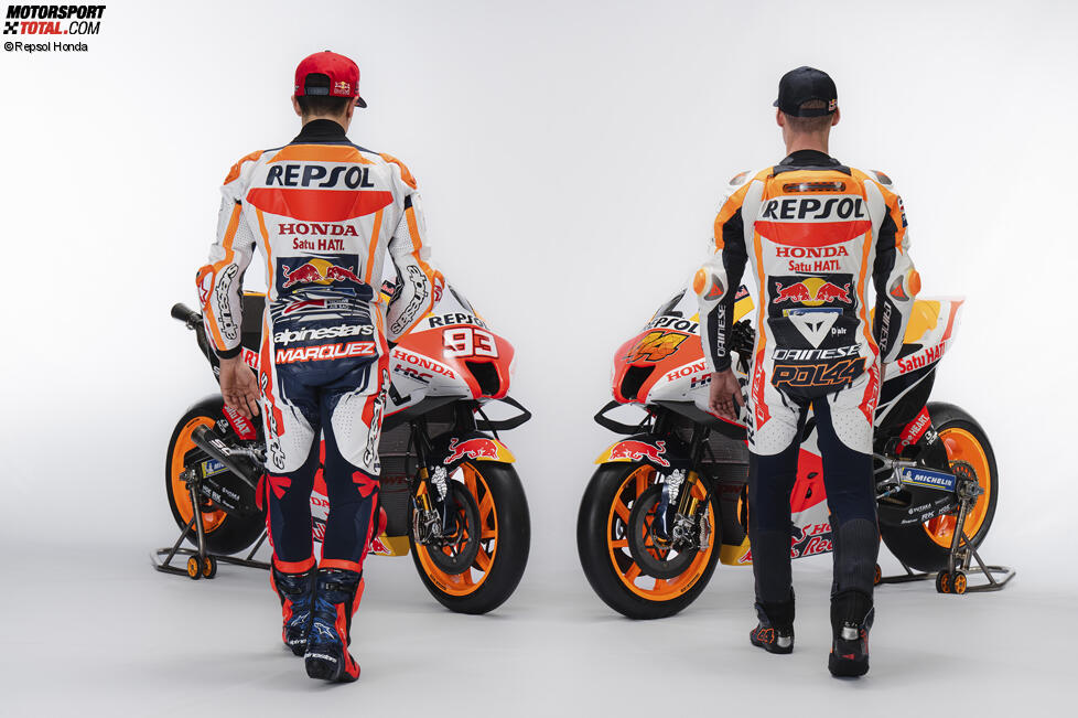 Marc Marquez und Pol Espargaro (Honda)