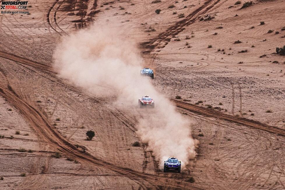 Cristina Gutierrez, Sebastien Loeb und Laia Sanz 