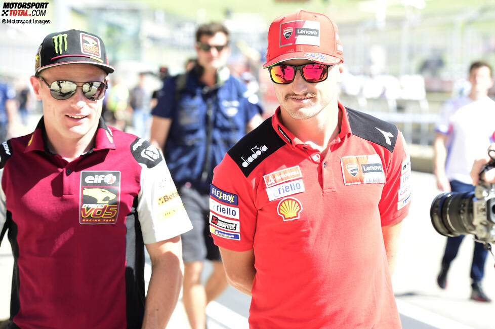 Jack Miller (Ducati) und Sam Lowes (Marc VDS) 
