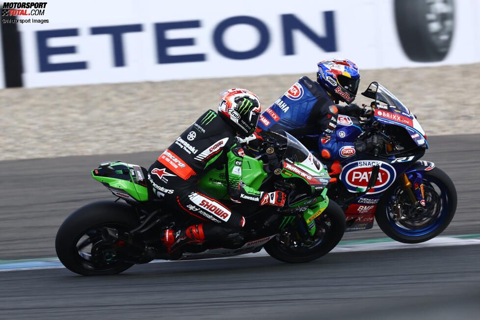 Jonathan Rea und Toprak Razgatlioglu 