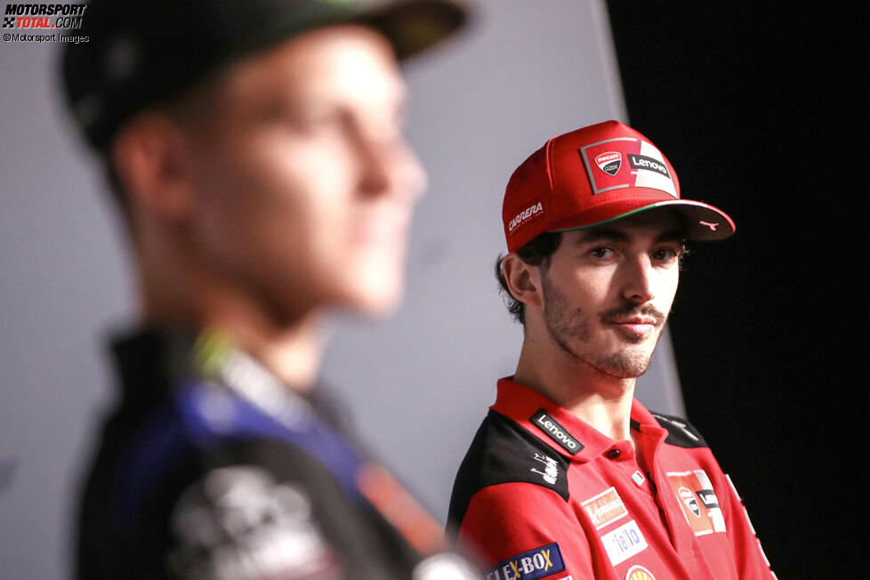 Fabio Quartararo (Yamaha) und Francesco Bagnaia (Ducati) 