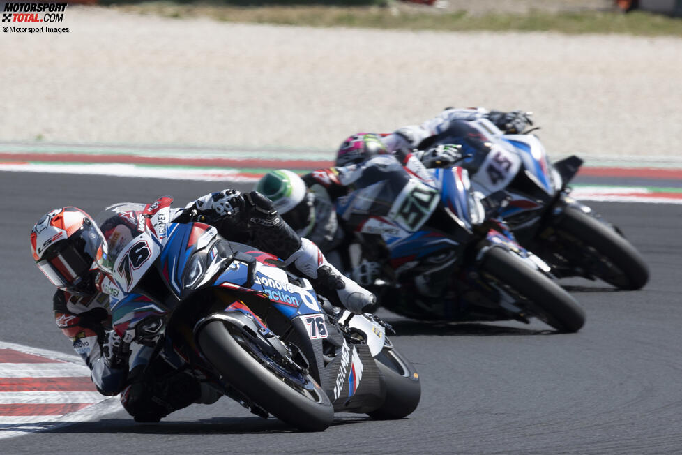 Loris Baz, Eugene Laverty und Scott Redding 