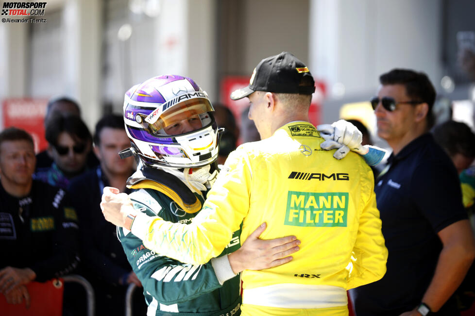 Fabian Schiller (ZVO) und Raffaele Marciello (Landgraf) 