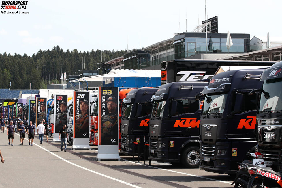 Paddock in Spielberg