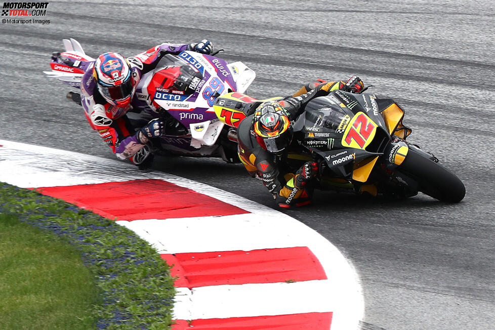 Marco Bezzecchi (VR46) und Jorge Martin (Pramac) 