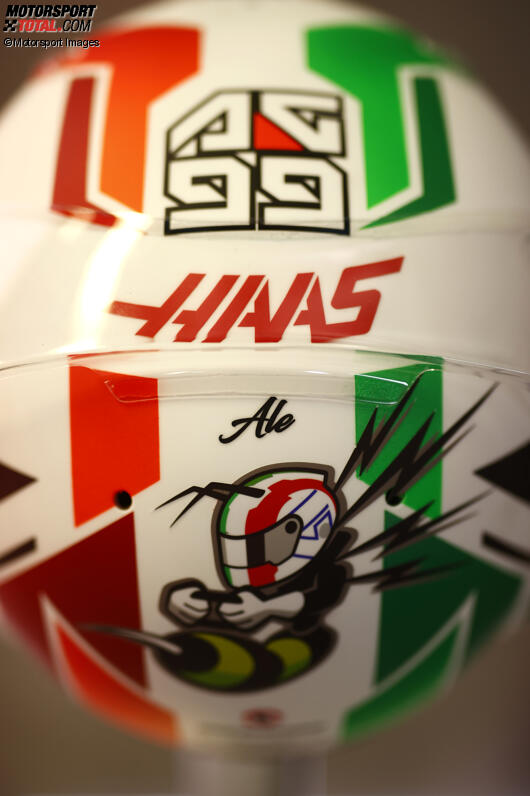 Helm von Antonio Giovinazzi (Haas) 