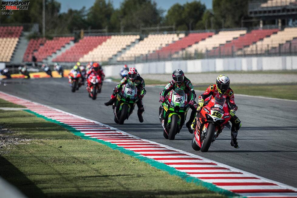 WSBK Start in Barcelona