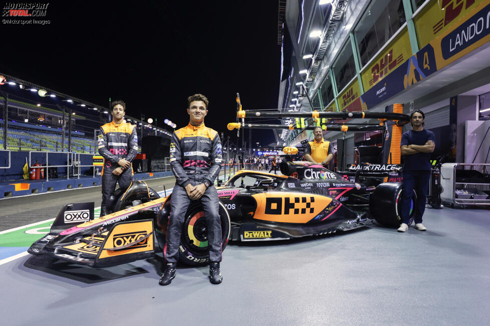 Daniel Ricciardo (McLaren) und Lando Norris (McLaren) 