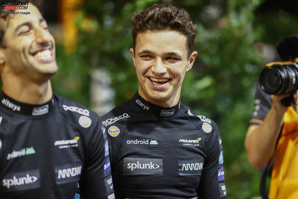 Daniel Ricciardo (McLaren) und Lando Norris (McLaren) 