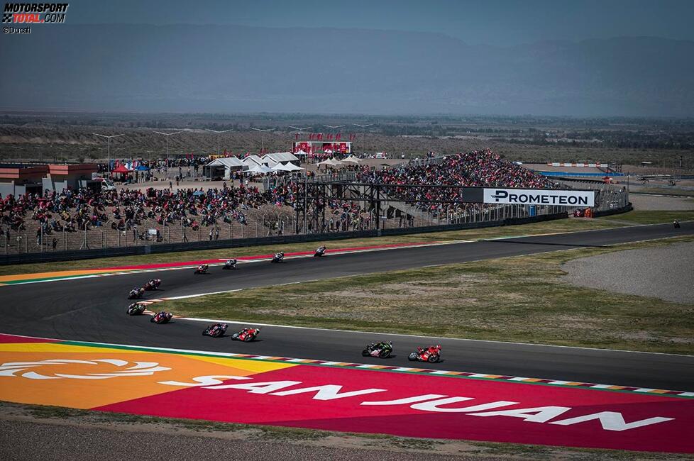 Start WSBK San Juan