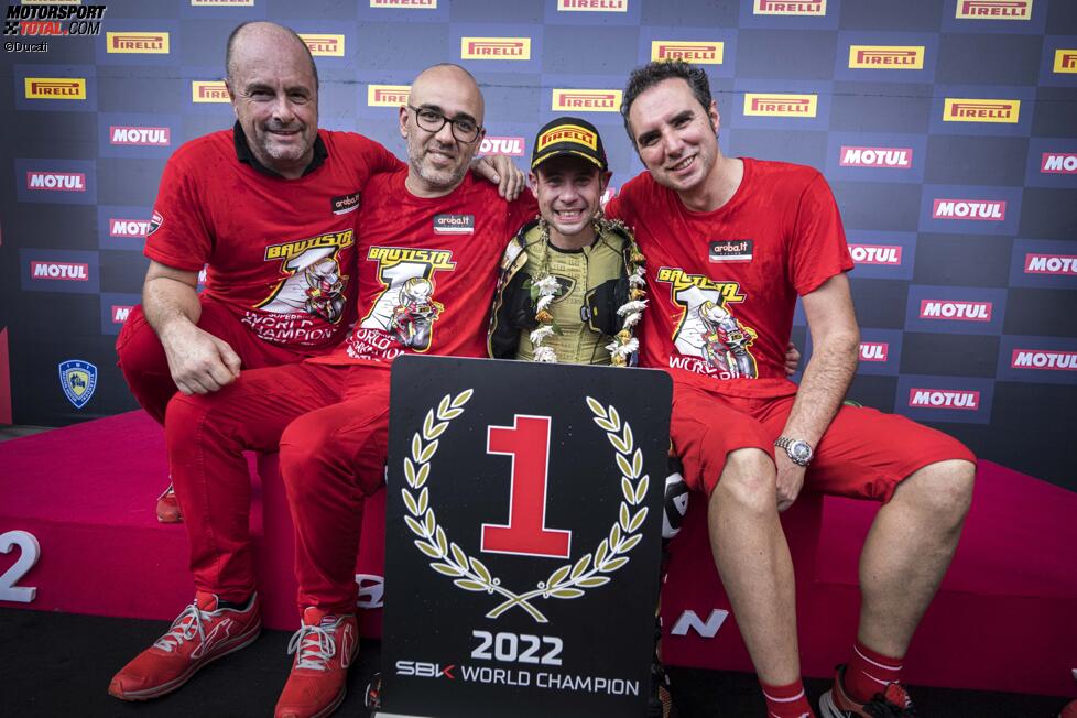 Ducati feiert Alvaro Bautista