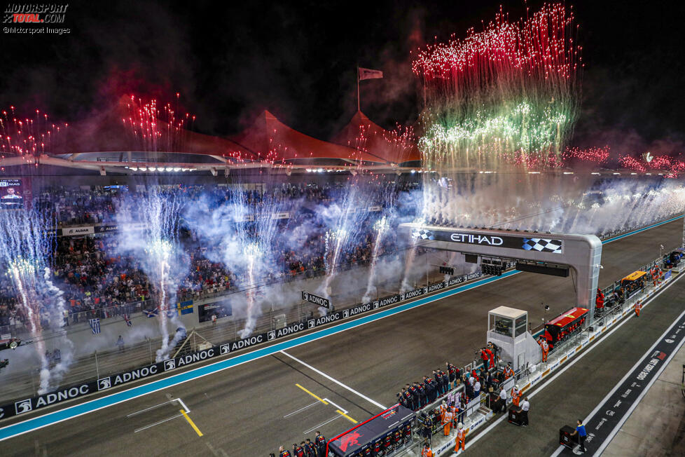 Feuerwerk in Abu Dhabi