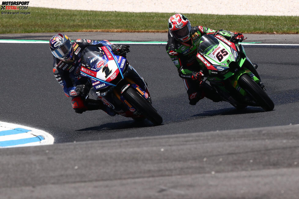 Toprak Razgatlioglu und Jonathan Rea 