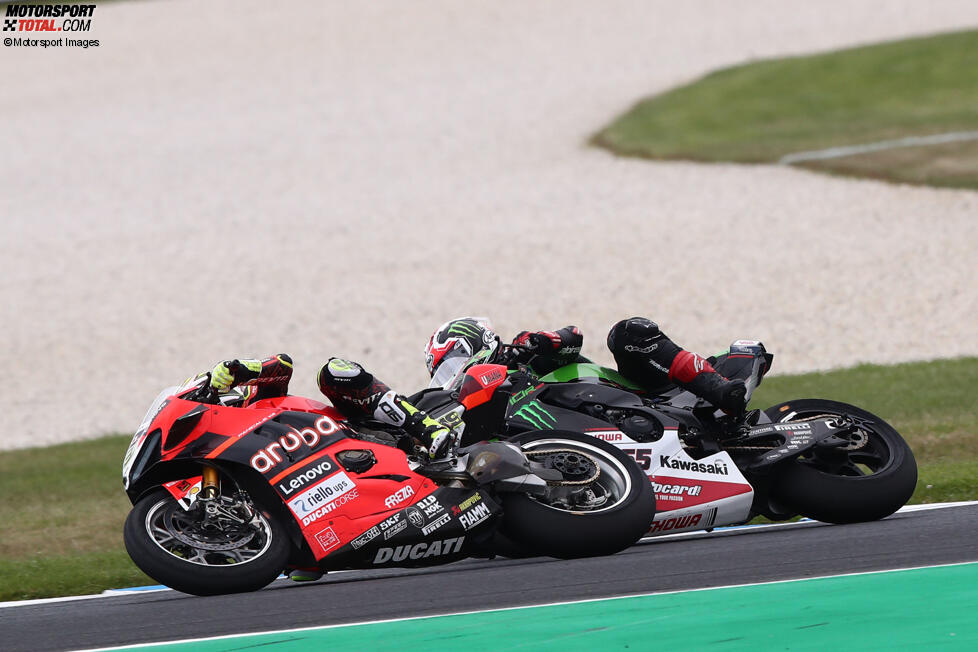 Alvaro Bautista und Jonathan Rea