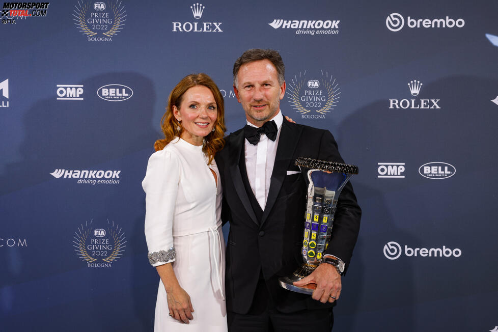 Geri und Christian Horner (Red Bull)