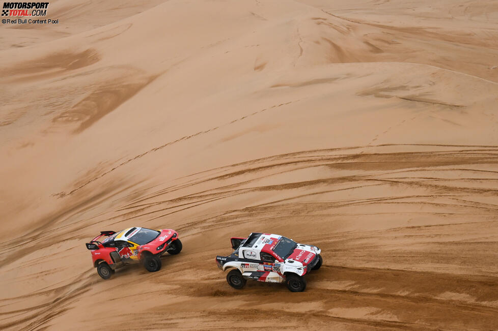 Sebastien Loeb und Giniel de Villiers 