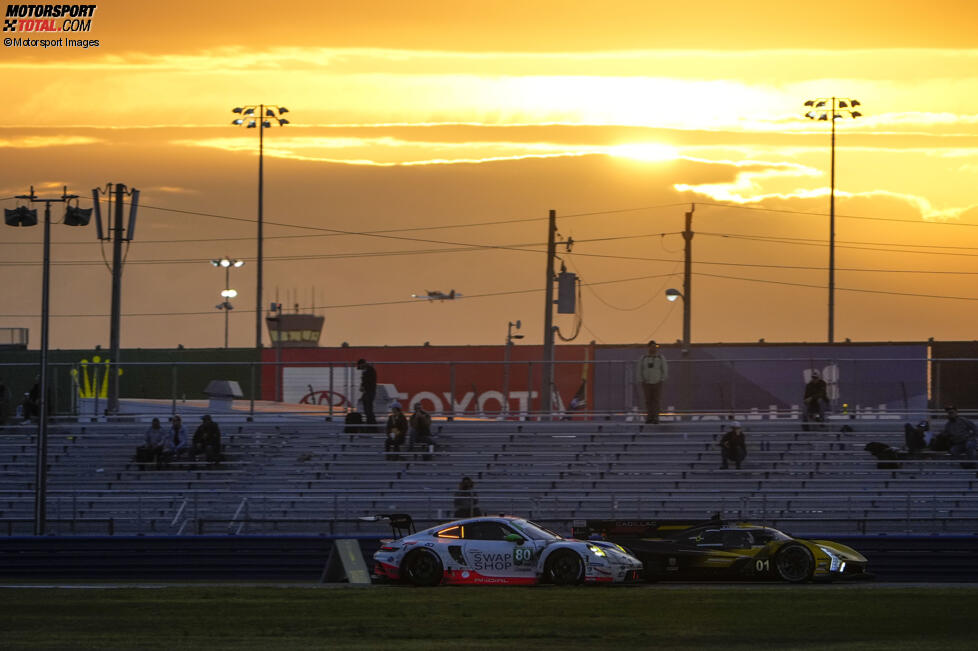 Gunnar Jeannette, Harry Tincknell, Renger van der Zande und Scott Dixon 