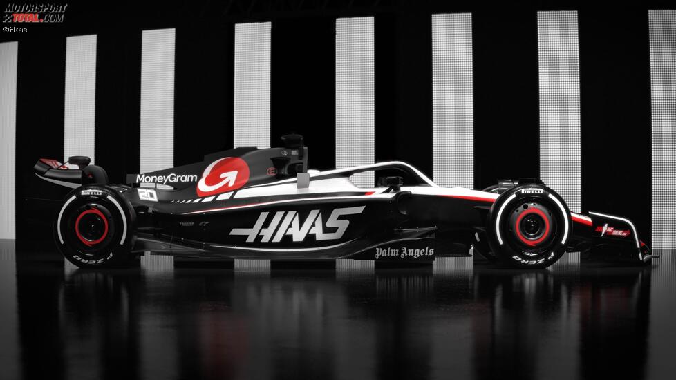 Haas VF-23 für die Formel 1 2023 (Fahrer: Nico Hülkenberg & Kevin Magnussen)