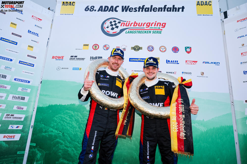 Maxime Martin und Dries Vanthoor (Rowe-BMW)