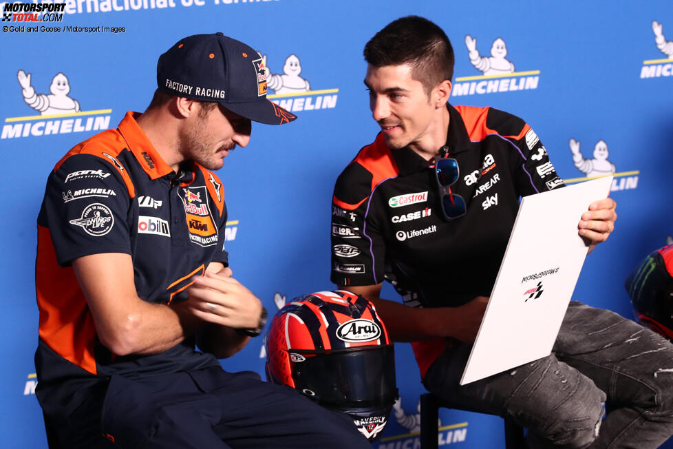 Jack Miller (KTM) und Maverick Vinales (Aprilia) 