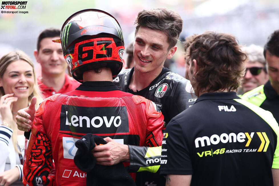 Francesco Bagnaia (Ducati) und Luca Marini (VR46) 