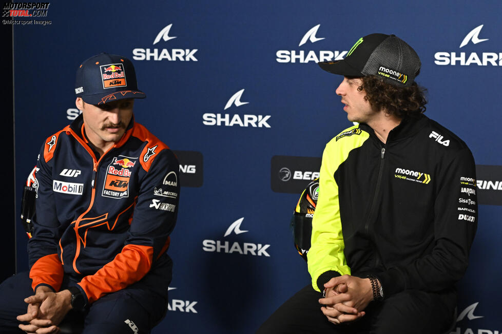 Jack Miller (KTM) und Marco Bezzecchi (VR46) 