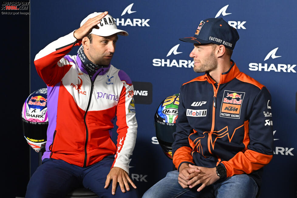 Johann Zarco (Pramac) und Brad Binder (KTM) 