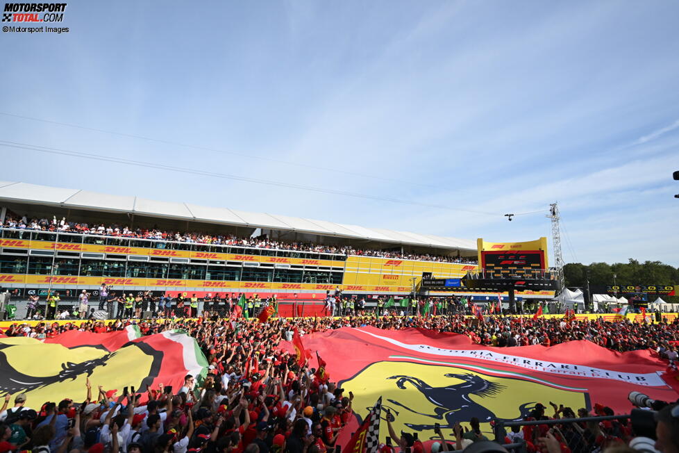 Fans in Monza