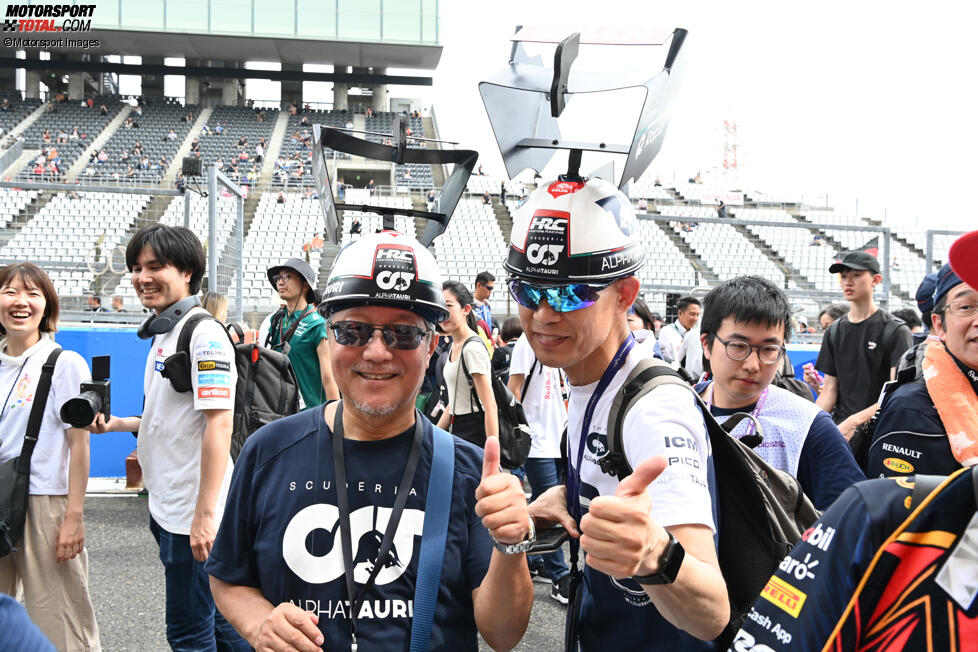 Formel-1-Fans in Suzuka