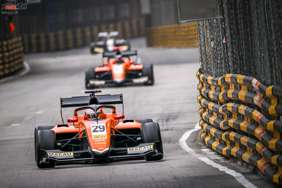 Marcus Amstrong (MP), Formel-3-Weltcup in Macau 2023
