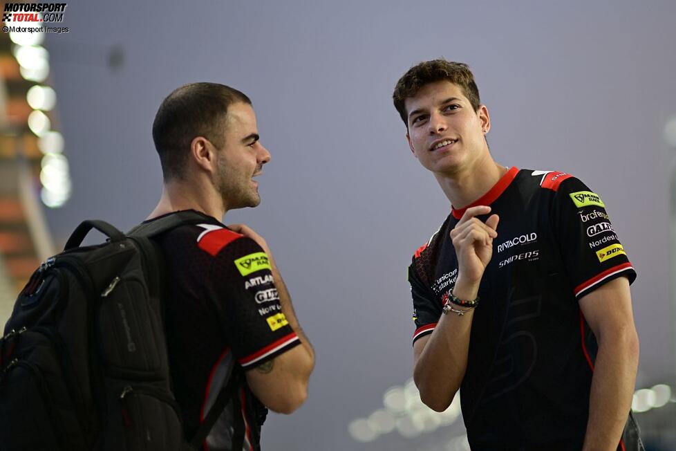 Romano Fenati (Snipers) und Matteo Bertelle (Snipers) 