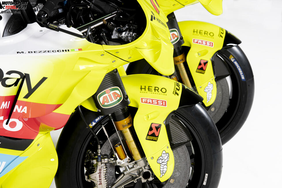 VR46-Ducati Desmosedici GP23 für die MotoGP-Saison 2024
