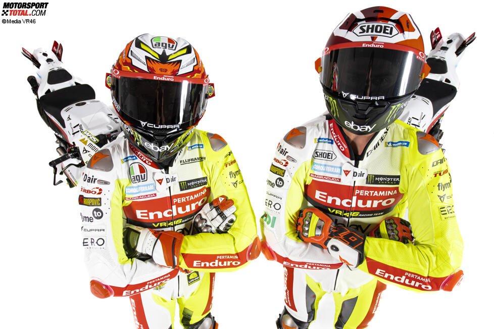 Marco Bezzecchi und Fabio Di Giannantonio (VR46-Ducati)