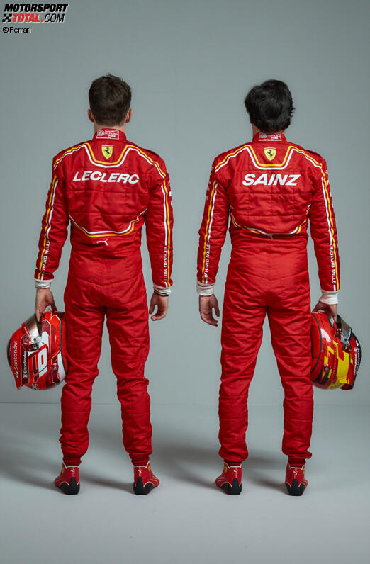 Charles Leclerc und Carlos Sainz (Ferrari) 