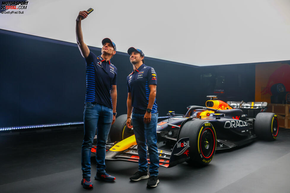 Max Verstappen (Red Bull), Sergio Perez (Red Bull)