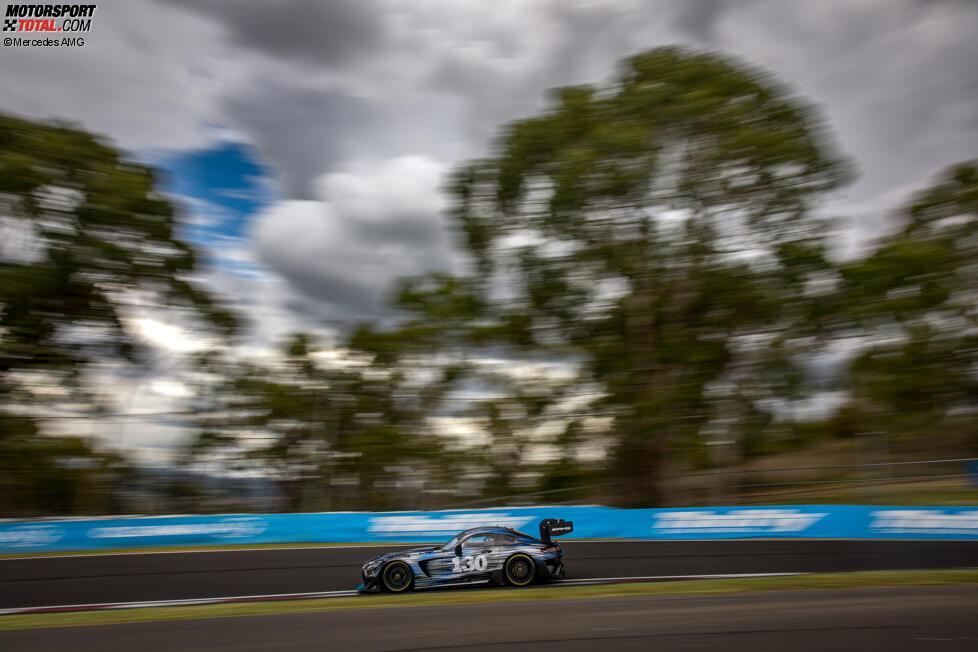 Jules Gounon fährt Bathurst-Streckenrekord mit speziellem Mercedes-AMG GT3 auf dem Mount Panorama Circuit