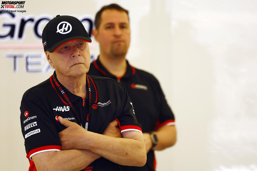 Teambesitzer Gene Haas (Haas) 