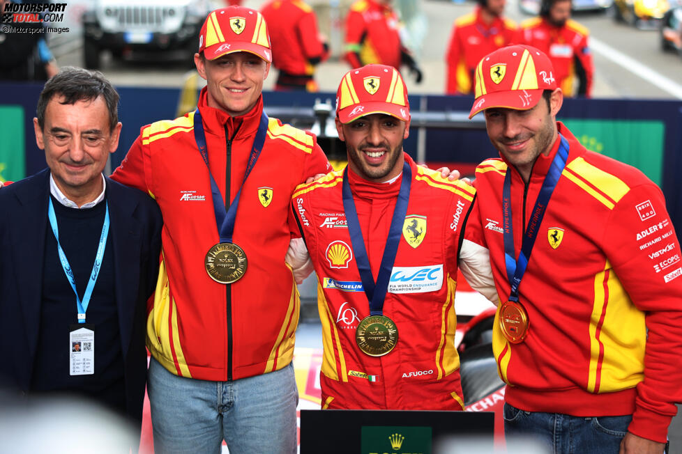 Antonio Fuoco, Miguel Molina und Nicklas Nielsen 