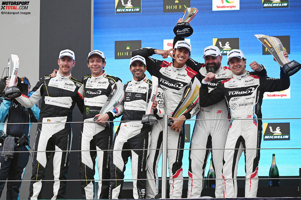 Maxime Martin, Sean Gelael und Augusto Farfus 