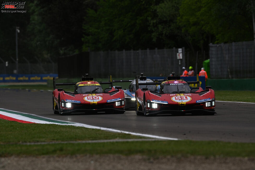 Alessandro Pier Guidi, James Calado und Antonio Giovinazzi 