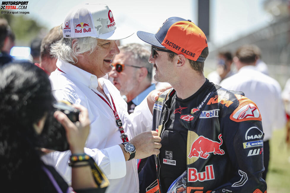 Paolo Campinoti und Jack Miller (KTM) 