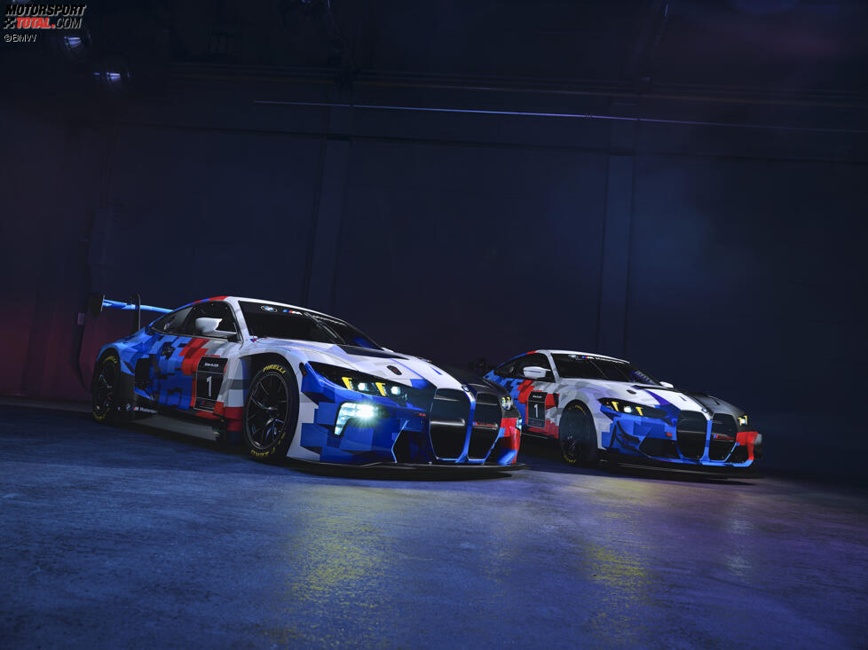 BMW M4 GT3 Evo und BMW M4 GT4 Evo