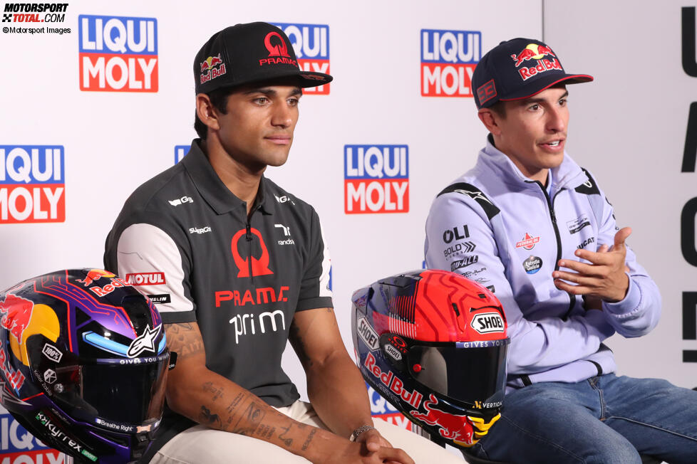 Jorge Martin (Pramac) und Marc Marquez (Gresini) 