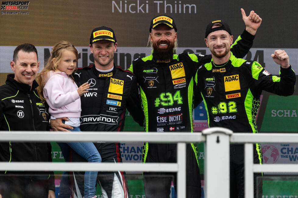 Nicki Thiim (SSR-Lamborghini) und Mirko Bortolotti (SSR-Lamborghini) 
