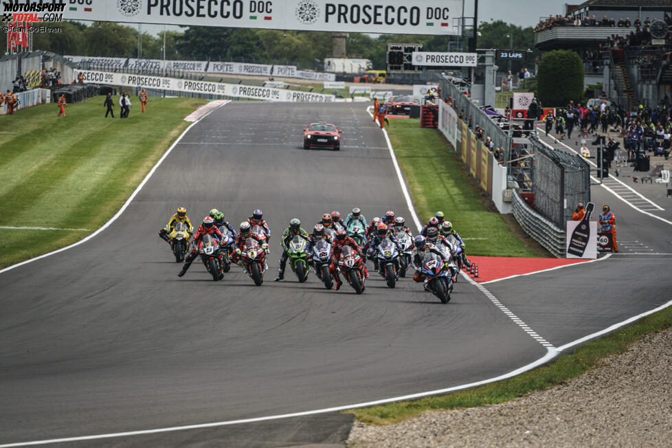 WSBK Start Donington
