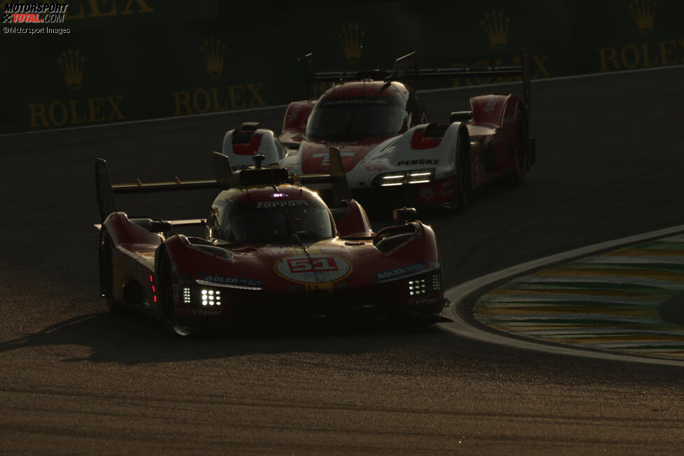 Alessandro Pier Guidi, James Calado und Antonio Giovinazzi 