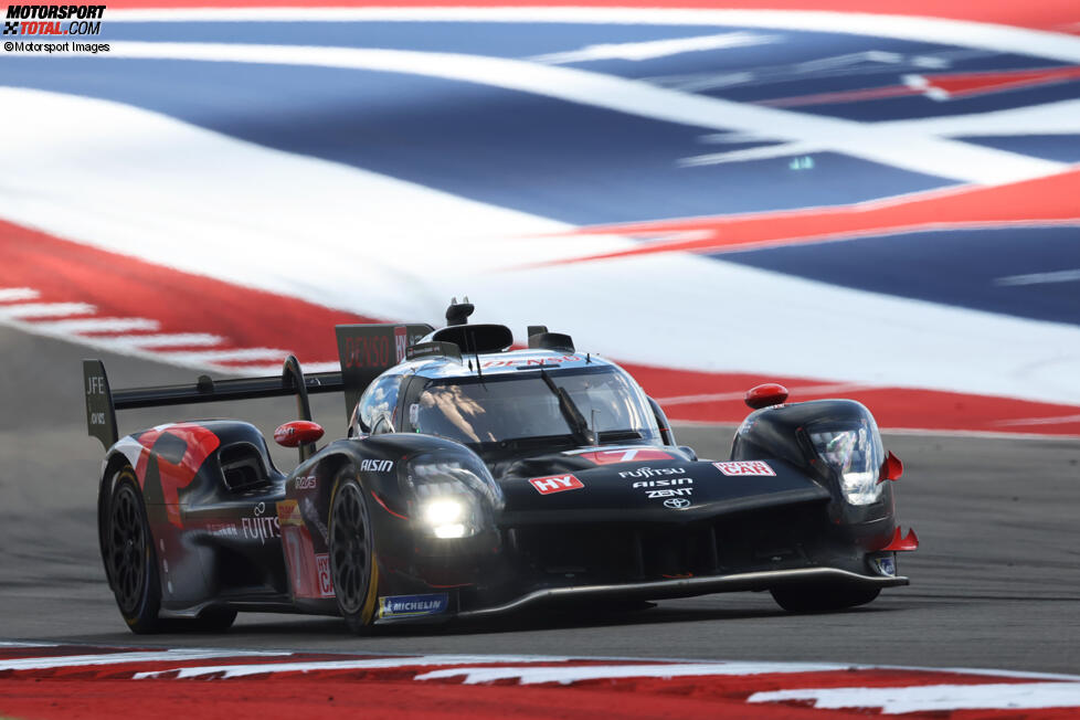 Mike Conway, Kamui Kobayashi und Nyck de Vries 