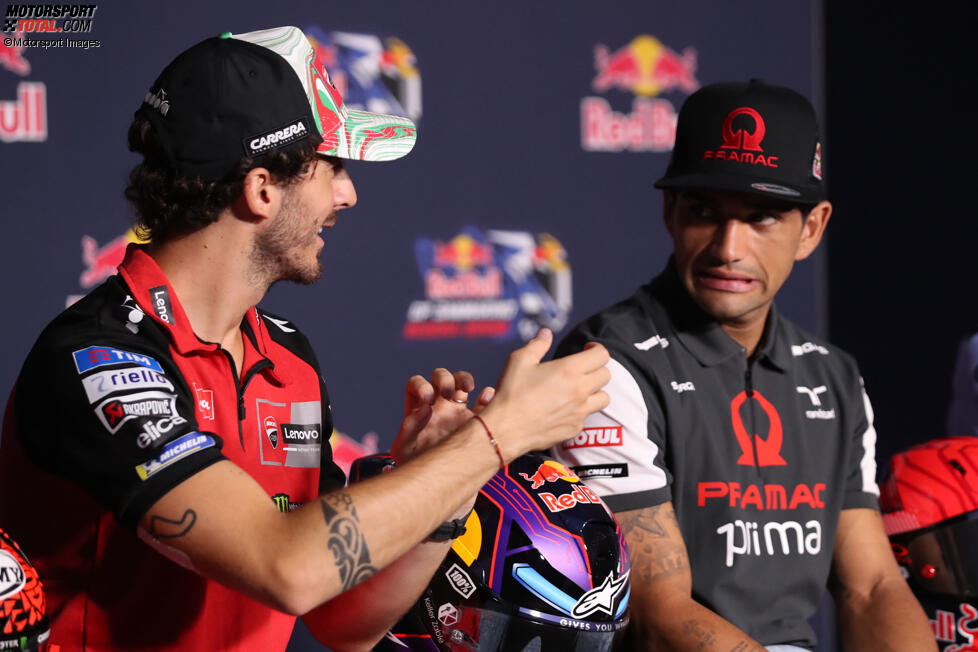 Francesco Bagnaia (Ducati) und Jorge Martin (Pramac) 