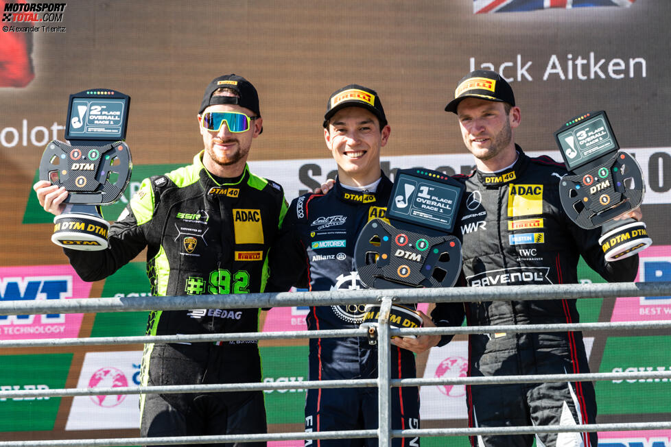 Jack Aitken (Emil-Frey-Ferrari) und Mirko Bortolotti (SSR-Lamborghini) 