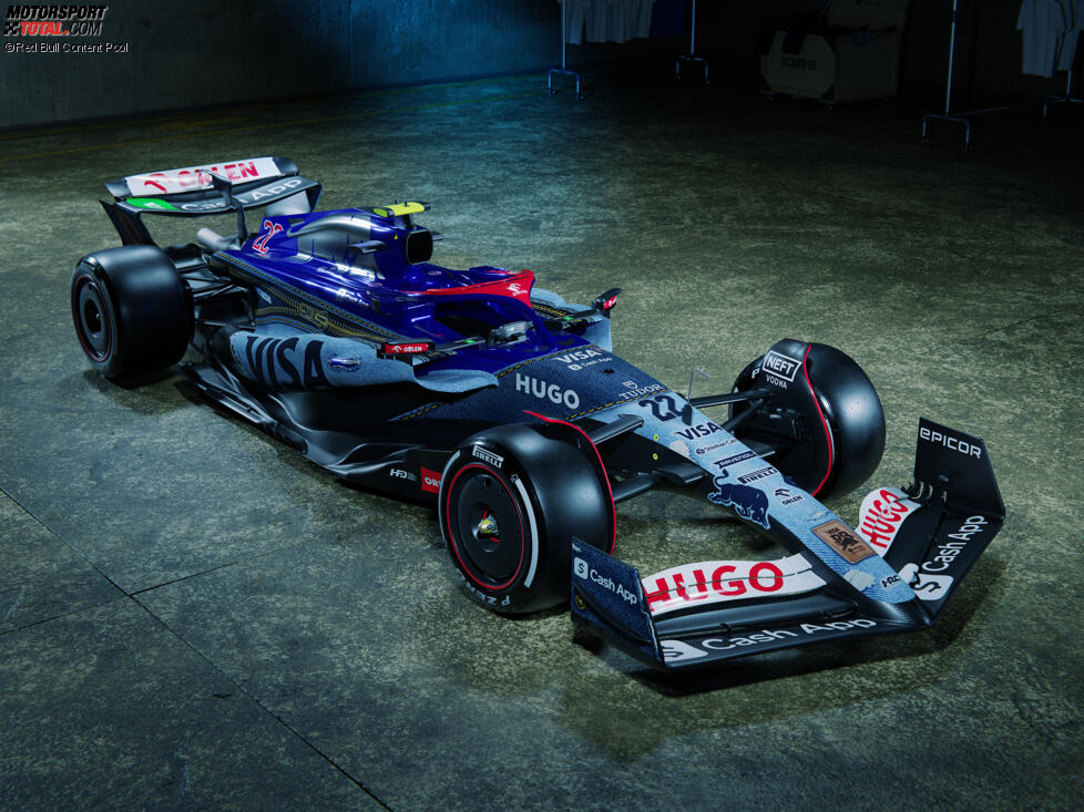 Racing-Bulls-Sonderdesign für Singapur 2024